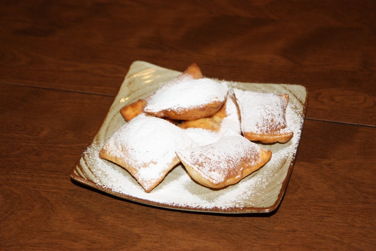 Delicious Beignets sitting on a plate