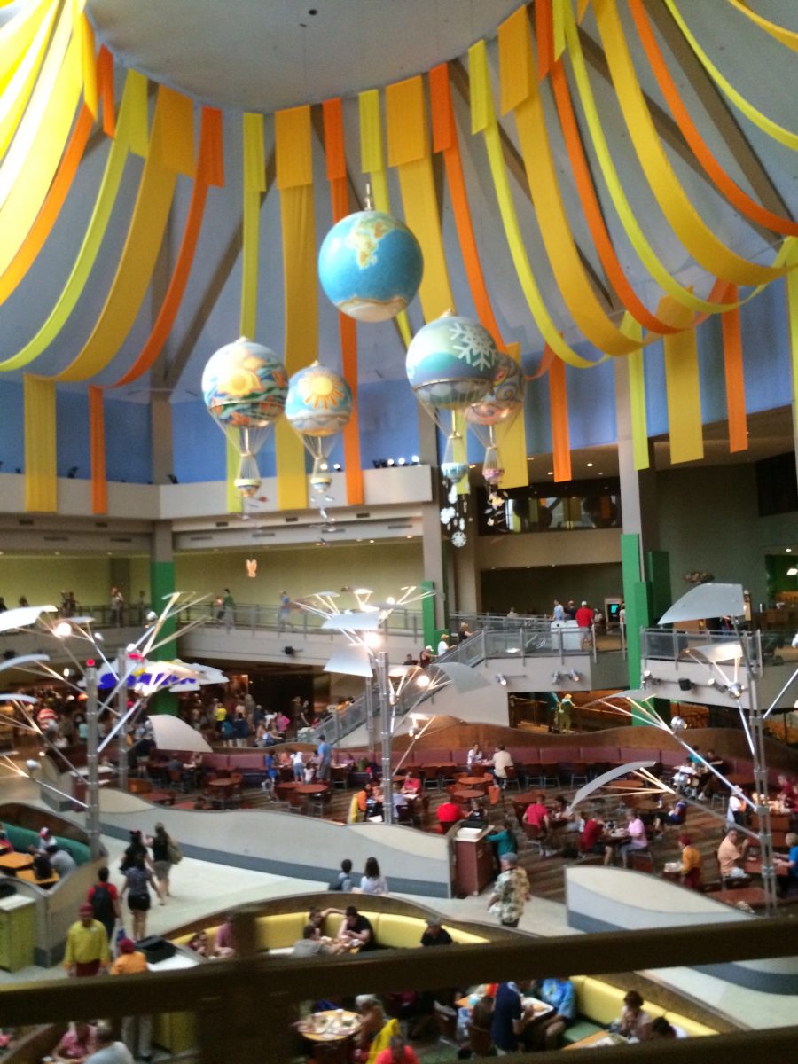 The Land Paviliion in Epcot - Home of Soarin' Around the World, Living With the Land, Sunshine Seasons, and Garden Grill