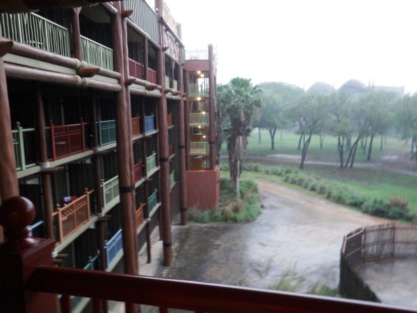 Animal Kingdom Lodge - overlooking the Savannah