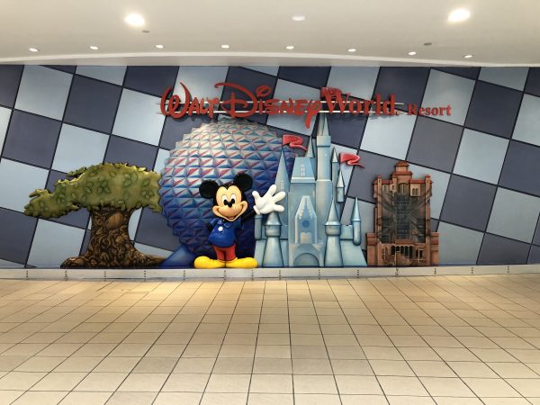 Walt Disney World Mural at MCO