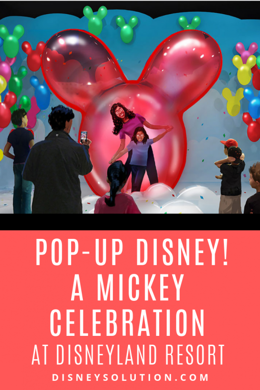 Pop-up Disney - A Mickey Celebration