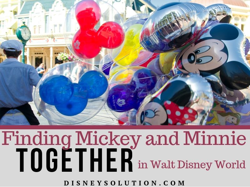 Finding Mickey and Minnie Together