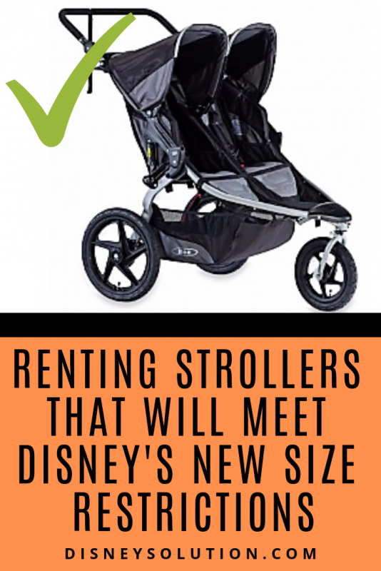 Renting Strollers That Will Meet Disney's New Size Restrictions