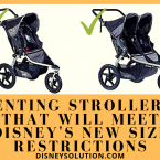 Renting Strollers That Will Meet Disney's New Size Restrictions