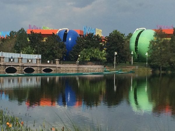 View of Pop Century from Art of Animation