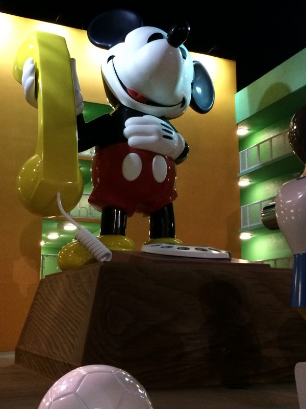 Giant Mickey Mouse Phone at Pop Century