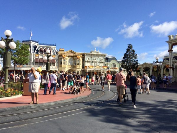 Mornings at Magic Kingdom at Walt Disney World.