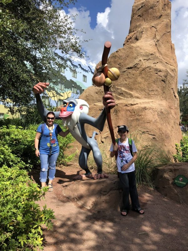 Rafiki at Disney's Art of Animation