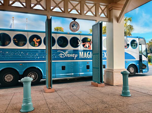 Magical Express pickup at Disney's Caribbean Beach Resort