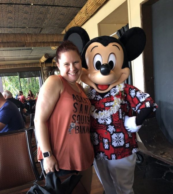 Meeting Mickey at Disney’s Polynesian Village Resort