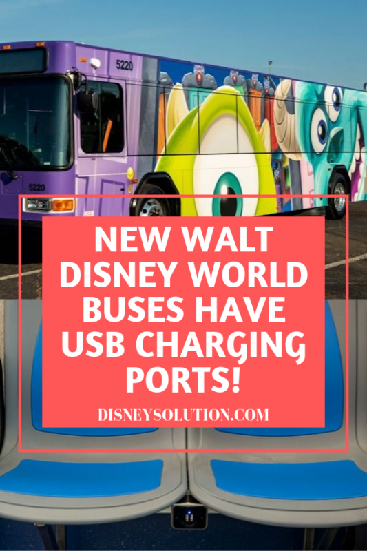 New Walt Disney World Buses Have USB Charging Ports!