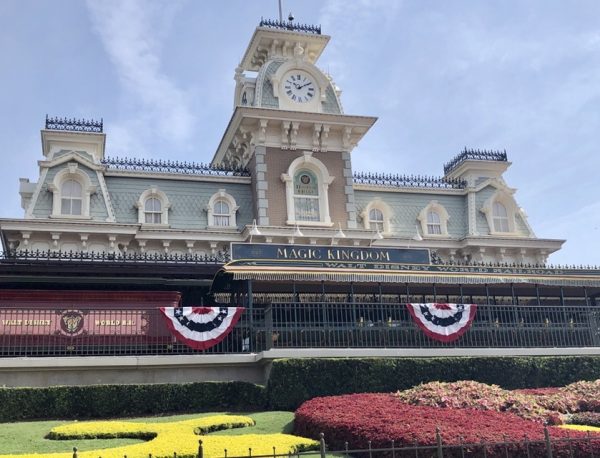 Train Station at Magic Kingdom