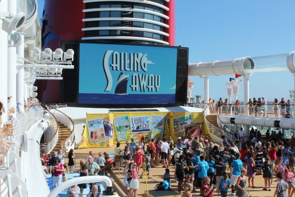 Main Deck on the Disney Cruise Line