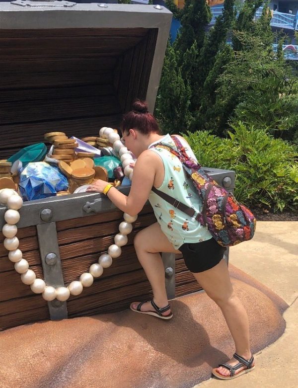 Photo op at Disney's Art of Animation