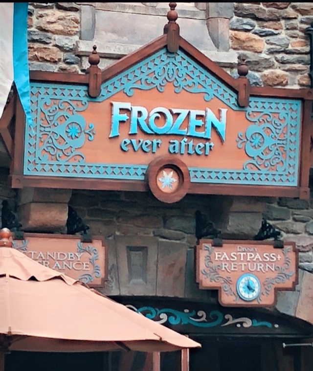 Frozen Ever After Entrance