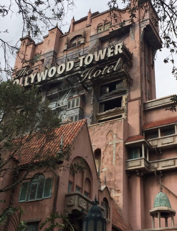 Exterior of Tower of Terror