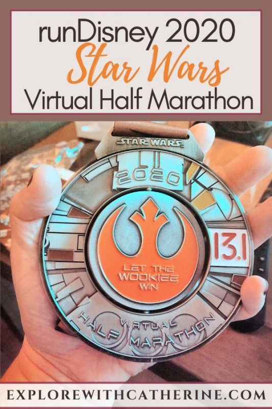 runDisney 2020 Star Wars Virtual Half Marathon