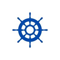 Captain's Wheel on a ship