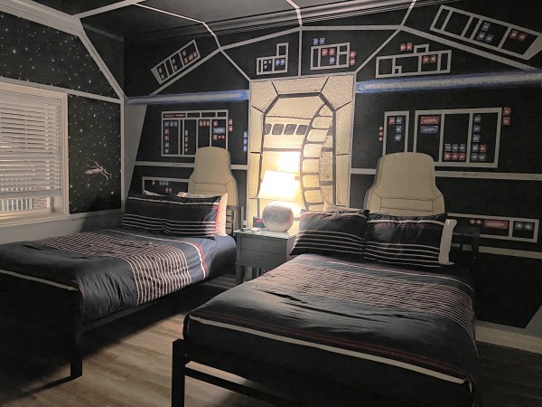 Themed Star Wars bedroom at Reunion Resort