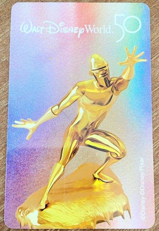 The front of a Walt Disney World Ticket