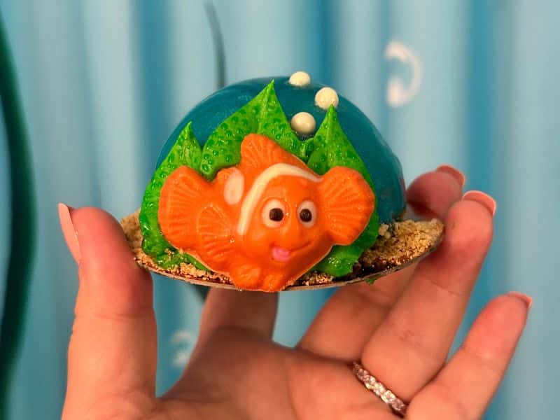 A Nemo themed snack at Walt Disney World