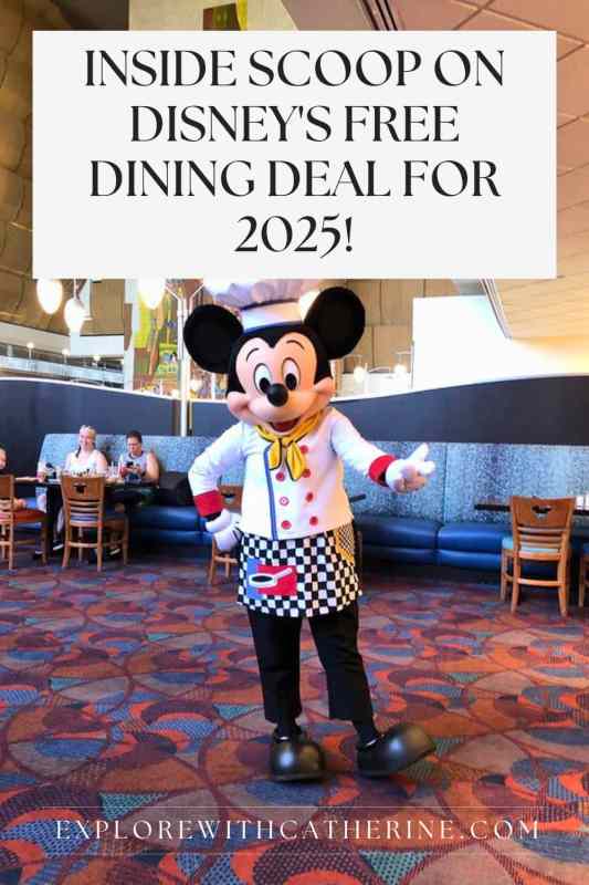 Inside scoop on the 2025 Disney Dining Promotion